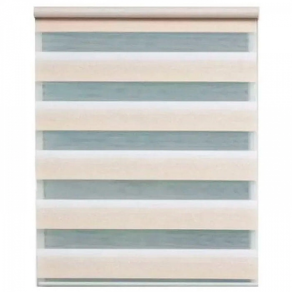 Рулонная штора Lm Decor Дабл ДН LB 55-01 72*160 см кремовый