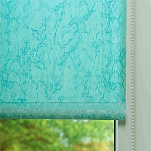 Рулонная штора Lm Decor Жаккард LM 66-18 52*160 см голубой. Изображение - 1