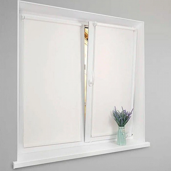 Рулонная штора Lm Decor Бэлла LM 65-01 43*160 см молочный