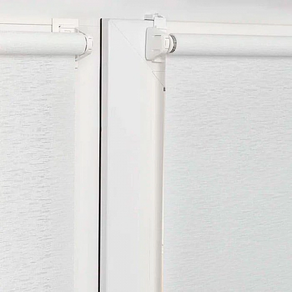 Рулонная штора Lm Decor Гранж LM 46-01 43*160 см белый