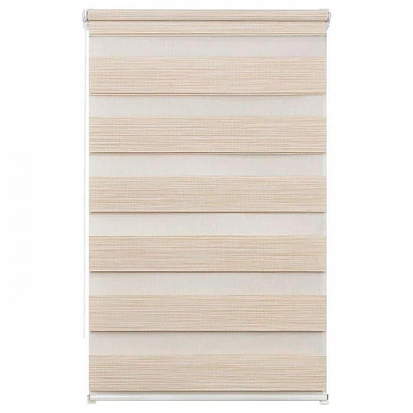 Рулонная штора Lm Decor Бруклин ДН LB 22-02 85*160 см светло-бежевый