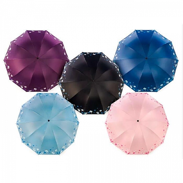 Зонт Hengtian Umbrella LV24-3358 складной 105 см