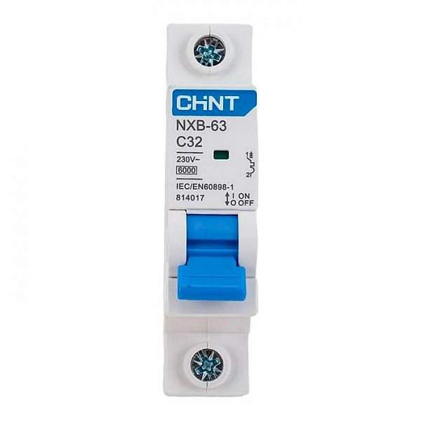 Автоматический выключатель Chint 814017 NXB-63 1P 32A 6кА C