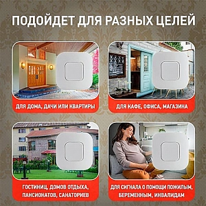 Звонок ЭРА Bionic White беспроводной. Изображение - 2