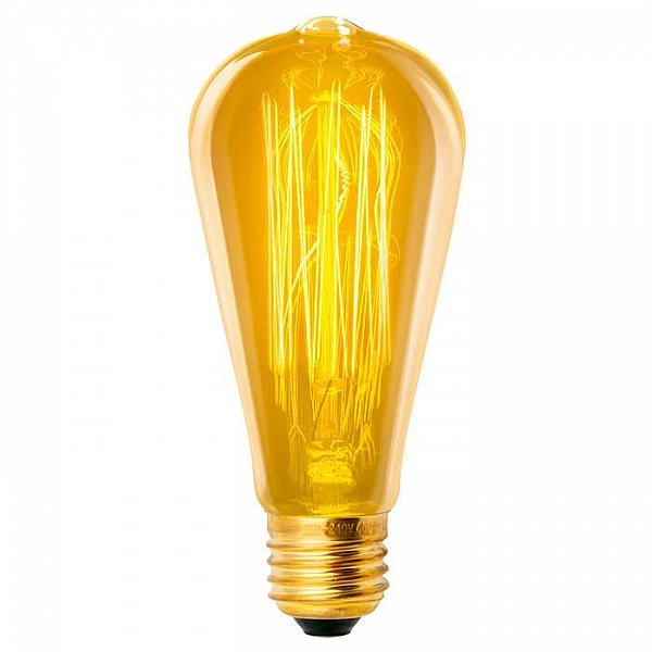 Лампа накаливания Uniel Vintage IL-V-ST64-60/GOLDEN/E27 VW02