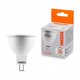 Лампа светодиодная Wolta 25SMR16-220-10Вт GU5.3 4000К