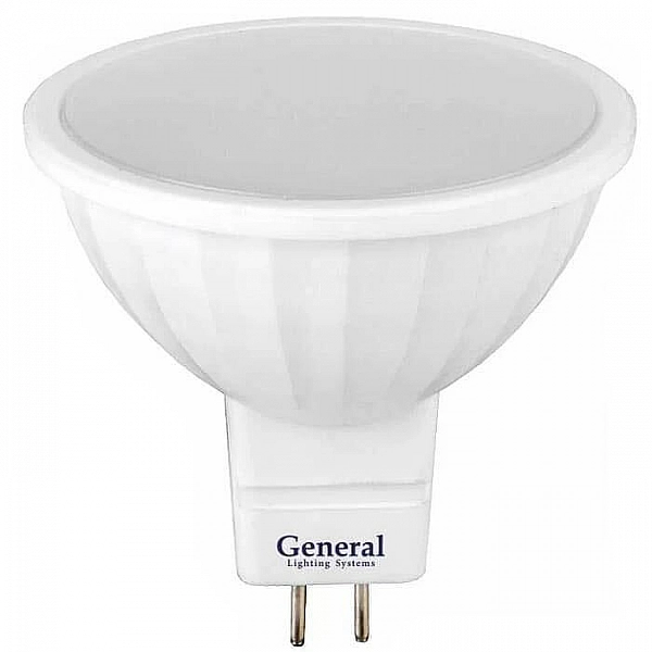 Лампа светодиодная General GLDEN-MR16-B-12-230-GU5.3-4000 661466