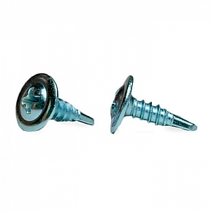 Саморез 4.2*14 мм Монтаж с прессшайбой острый цинк дой-пак S 100 шт. Изображение - 1