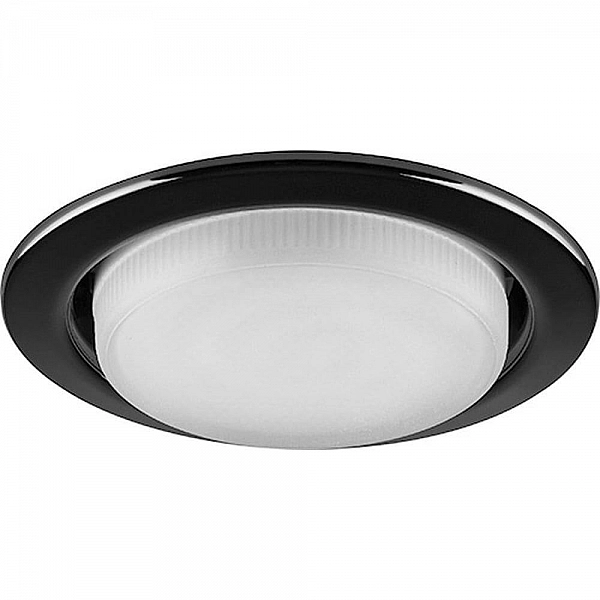 Светильник Feron DL53 28947 11W/15W 230V GX53 D108 мм черный хром