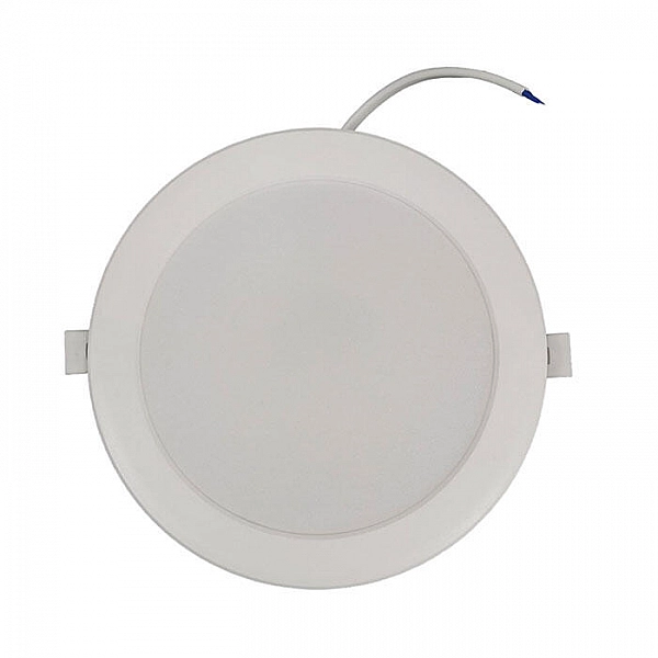 Светильник светодиодный Truenergy Fit 10083 ультратонкий 15W 4000K IP20 круг пластик белый