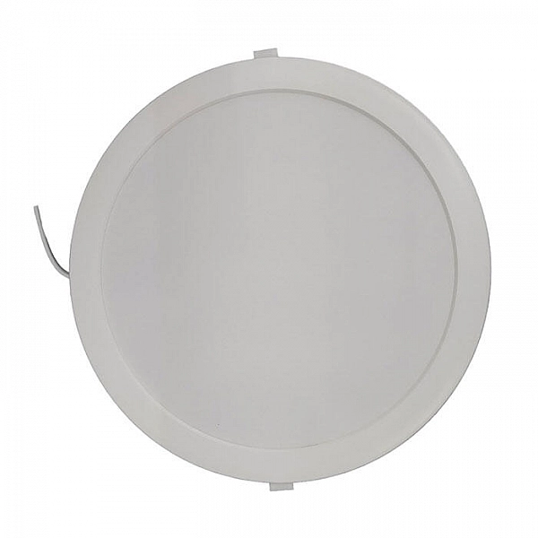 Светильник светодиодный Truenergy Fit 10084 ультратонкий 20W 4000K IP20 круг пластик белый