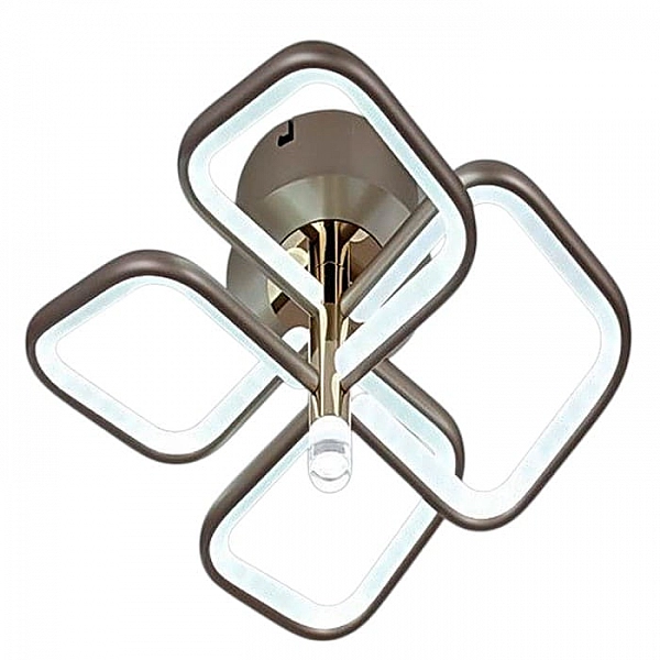 Светильник светодиодный Айтин-Про N9247/2+2 136Вт матовое серебро