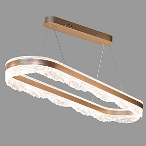 Светильник светодиодный Айтин-Про N9429/1 114Вт сатин/голд. Изображение - 1