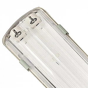 Светильник ETP 35974 Т8 G13  LF 2*20W IP65 промышленный пылевлагозащищенный для светодиодных ламп  c монтажной пластиной