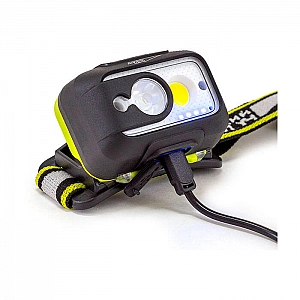 Фонарь налобный Яркий луч LH-450A MA-HALO 5W LED+3W COB max450лм  вкл.взмахом Li-Ion 1800mA. Изображение - 3