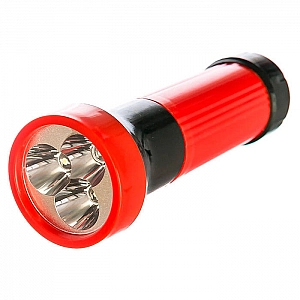Фонарь Ultraflash 3002-ТН 3LED 1 режим 3*R03 красный. Изображение - 1
