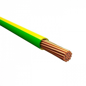 Провод Автопровод ПуГВ 1*2.5 желтый/зеленый