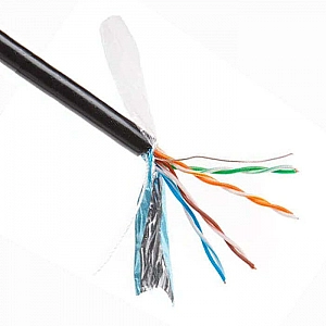 Кабель Юпитер JP3011 F/UTP Cat5E 4*2*24AWG 0.51 мм медь наружная оболочка PE (полиэтилен) витая пара
