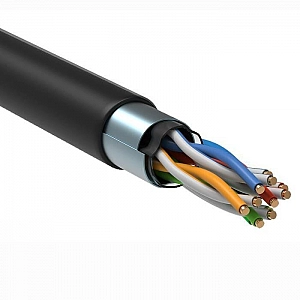 Кабель Generica F/UTP кат.5E BC3-C5E04-339-305-G 100МГц 4 пары PVC INDOOR витая пара черный