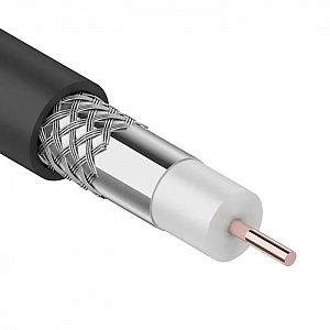 Кабель коаксиальный PROconnect 01-2205 RG-6U CCS/Al/Al 48 % белый