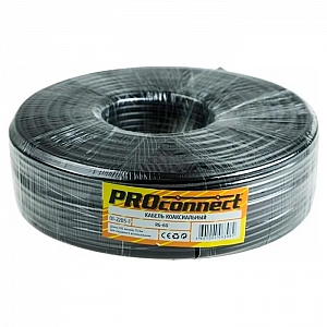 Кабель коаксиальный PROconnect 01-2205 RG-6U CCS/Al/Al 48 % белый. Изображение - 1