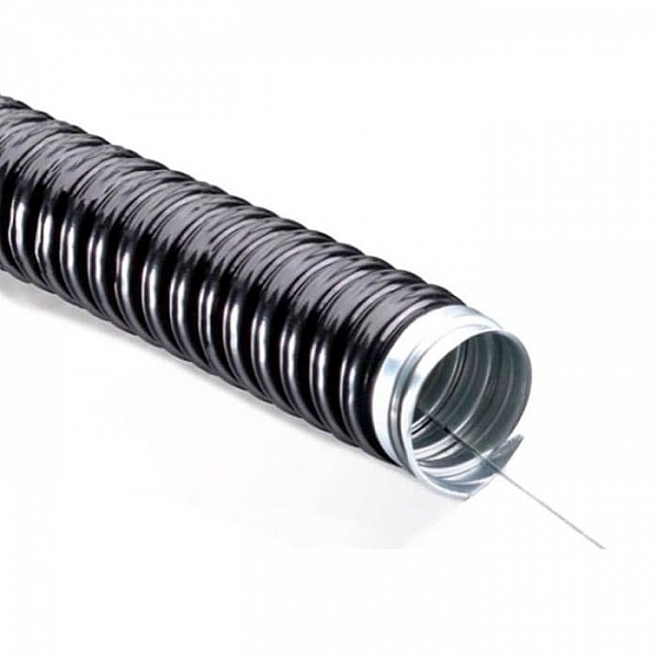 Металлорукав МКСэнергосистем РЗ-Ц-ПВХ нг с протяжкой 18 мм