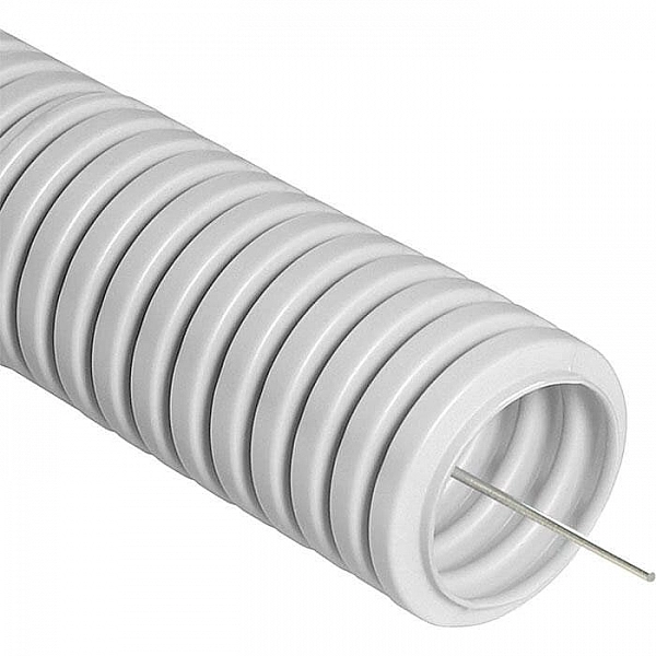 Кусок Труба гофрированная ETP ПВХ 25 мм с зондом 1.91 м
