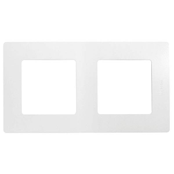Рамка Legrand Etika 672502 2 поста белая