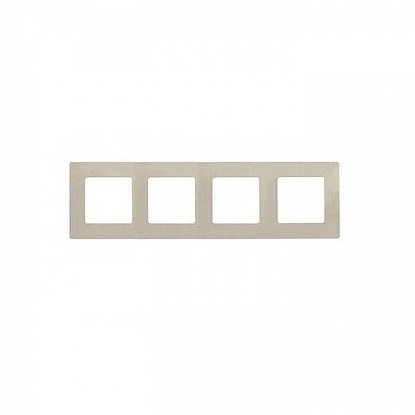 Рамка Legrand Etika 672514 4 поста слоновая кость
