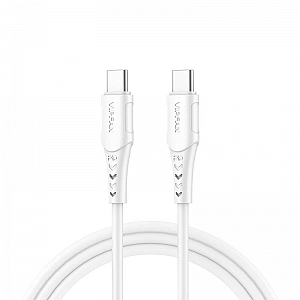 USB-кабель Vipfan P05 Type-C-Type-C Cable 60W 1 м белый