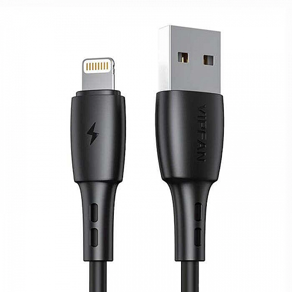 USB-кабель Vipfan X05 USB-iPhone Cable для зарядки мобильных телефонов 2м черный