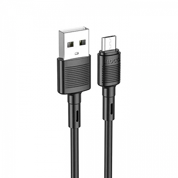 USB-кабель Hoco 70882 X83 MicroUSB - USB черный