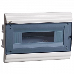 Бокс IEK ЩРВ-П-12 модулей встраиваемый пластик