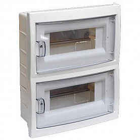 Бокс Bylectrica КНС-16Д 16 модулей скрытый с крышкой