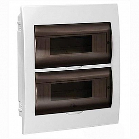 Бокс IEK ЩРВ-П-24 модуля встраиваемый пластик