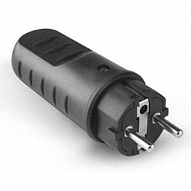 Вилка Scame Quick Schuko 2P+E IP44 16A 200-250V кабельная