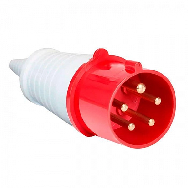 Вилка EKF 67515 015 3P+PE+N 16А 380В IP44