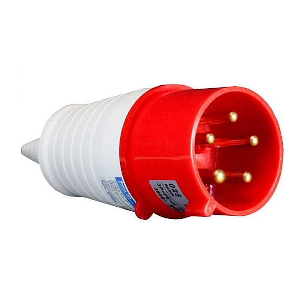 Вилка ETP 67525 025 3Р+РЕ+N с заземлением