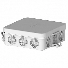 Коробка распределительная Hegel КР2503 IP54 87*87*31мм с крышкой с мембранными уплотнениями