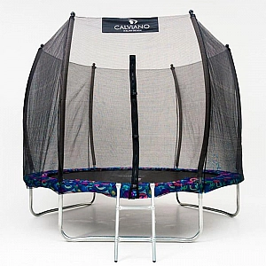 Батут Calviano 8ft Outside master smile 252 см пружинный с защитной сеткой. Изображение - 1