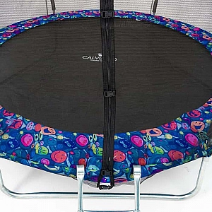 Батут Calviano 10ft Outside master smile 312 см пружинный с защитной сеткой. Изображение - 2