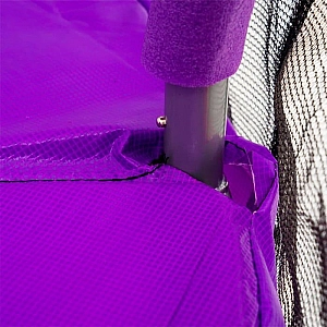 Батут Calviano 8ft Outside master purple 252 см пружинный с защитной сеткой. Изображение - 4