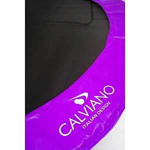 Батут пружинный Calviano 8ft Inside master purple с защитной сеткой 252 см. Изображение - 1