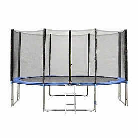 Батут Bebon Sports 13480L2YL 396 см c сеткой безопасности и лестницей