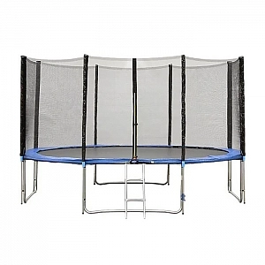 Батут Bebon Sports 13480L2YL 396 см c сеткой безопасности и лестницей