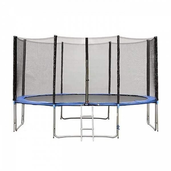 Батут Bebon Sports 13480L2YL 396 см c сеткой безопасности и лестницей