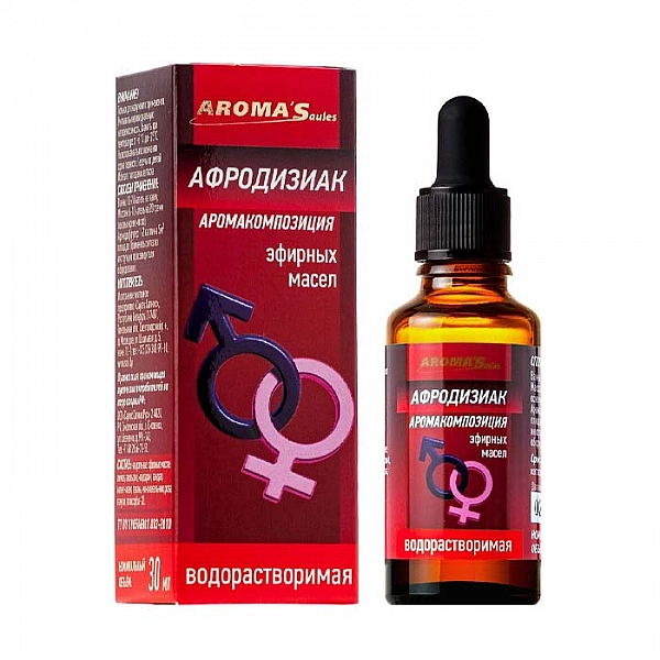 Аромакомпозиция масел эфирных натуральных Aroma Saules Афродизиак 30 мл