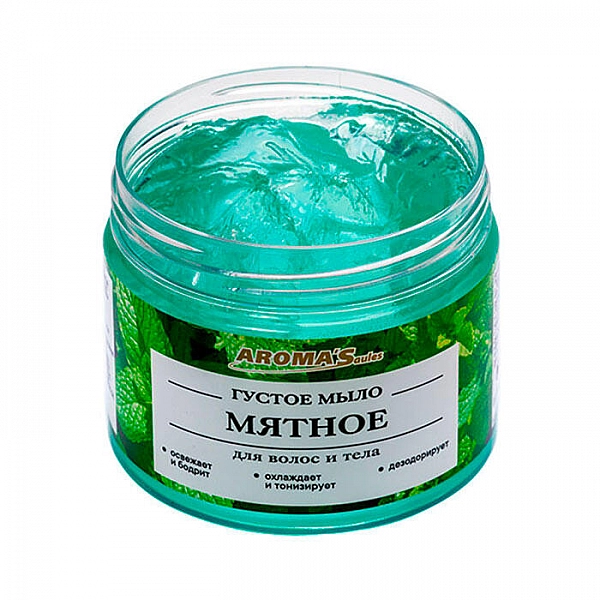 Мыло густое Aroma Saules Мятное 250 г