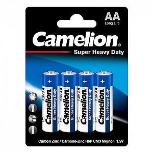 Батарейка Camelion R6P-ВP4 Blue 4 шт