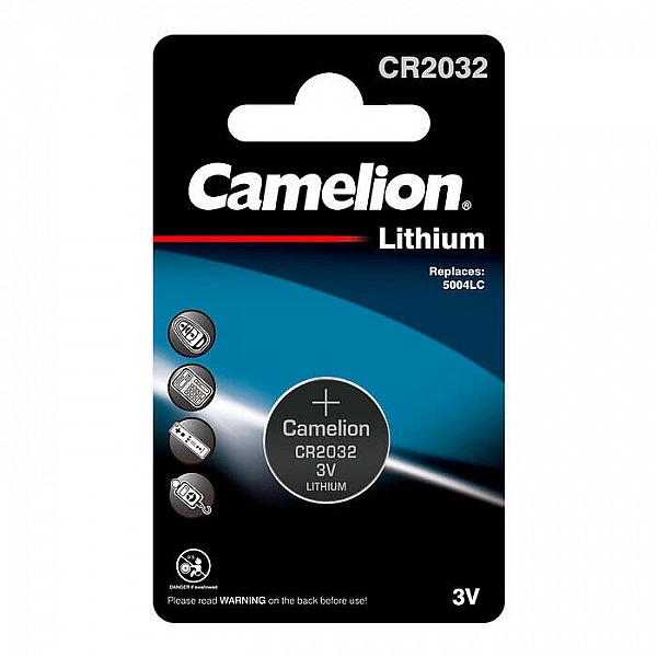 Батарейка Camelion 3066 CR2032-BP1 3V 1 шт